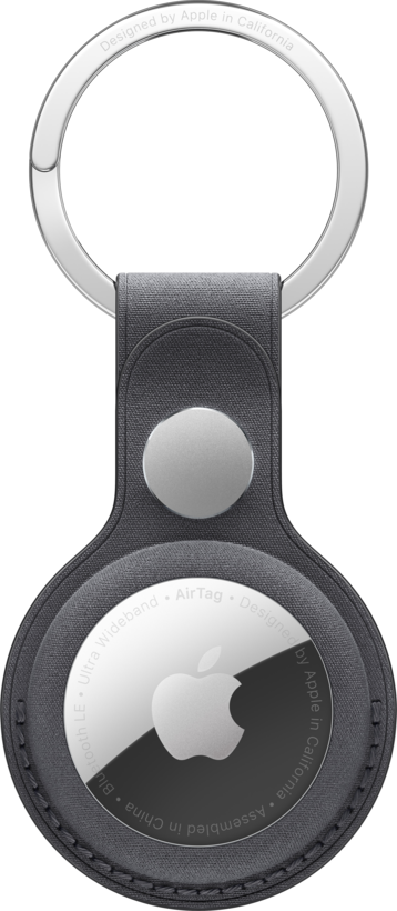 Apple AirTag Key Ring Black