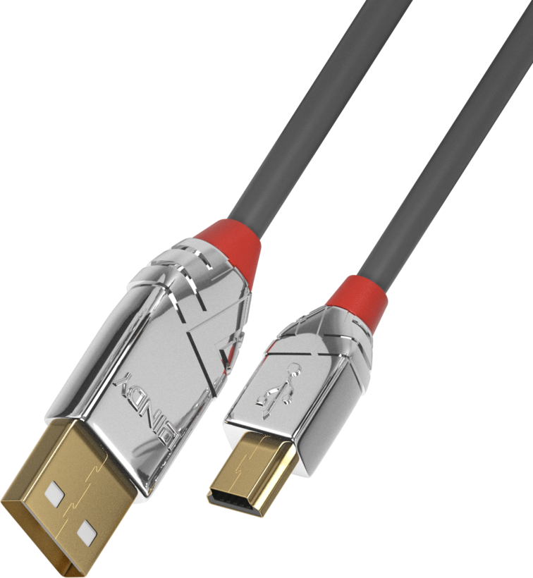 LINDY USB-A to Mini-B Cable 3m