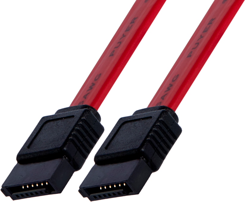 Cable SATA/f - SATA/f Internal 0.3m Red