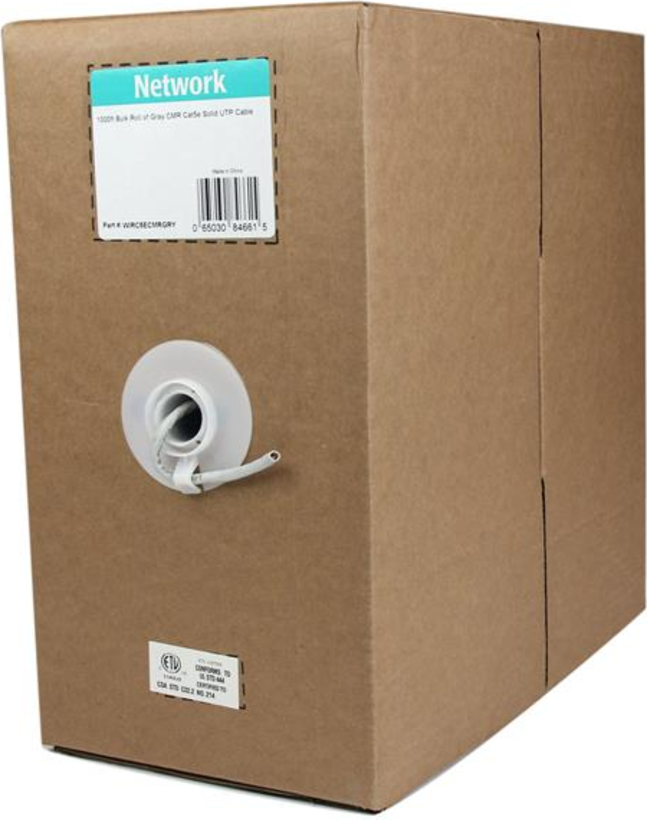 Data Cable Cat5e Solid U/UTP 304.8m Box