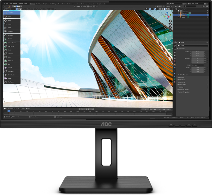 AOC Q24P2Q Monitor