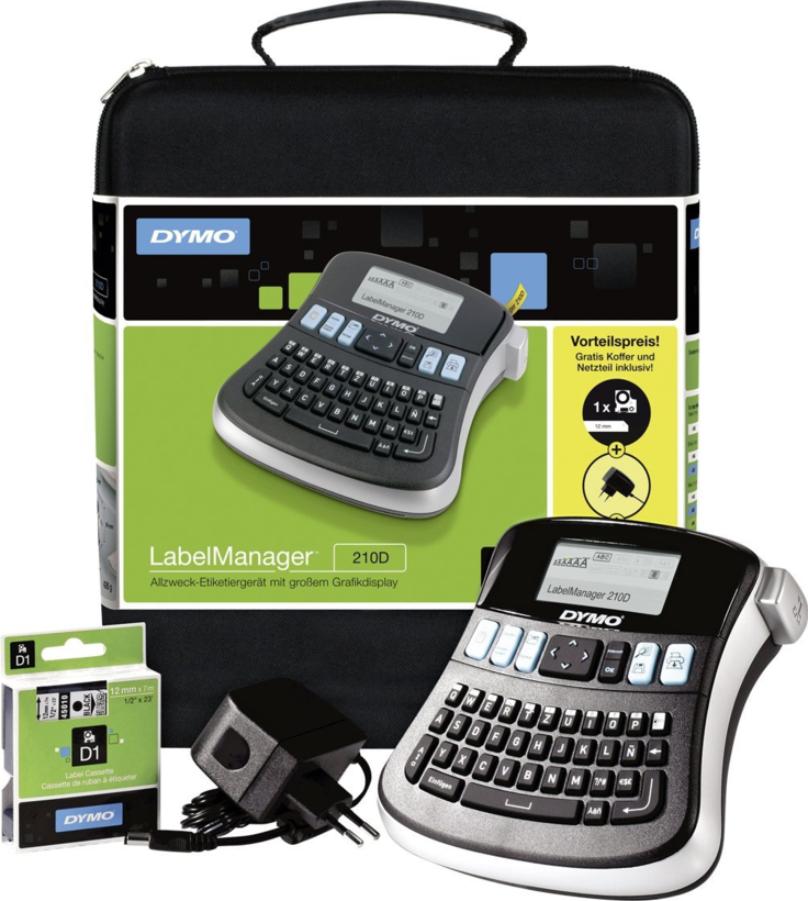 DYMO LabelManager 210D+ Kit Case