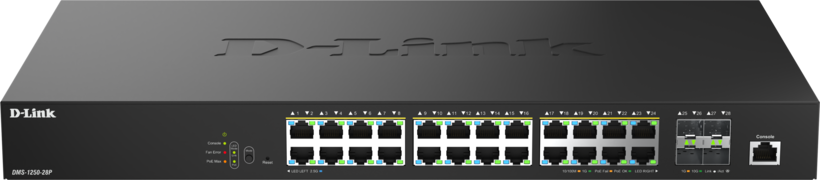 Switch PoE D-Link DMS-1250-28P/E 28 prts