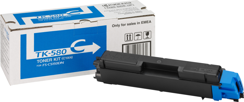 Kit toner Kyocera TK-580C ciano
