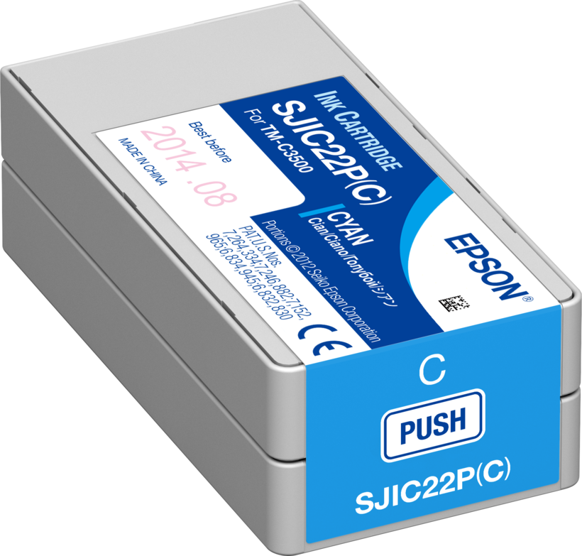 Epson SJIC22P(C) Ink Cyan