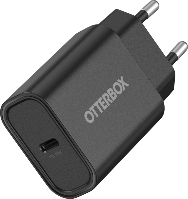 Carregador parede Otterbox USB-C 20W pr.