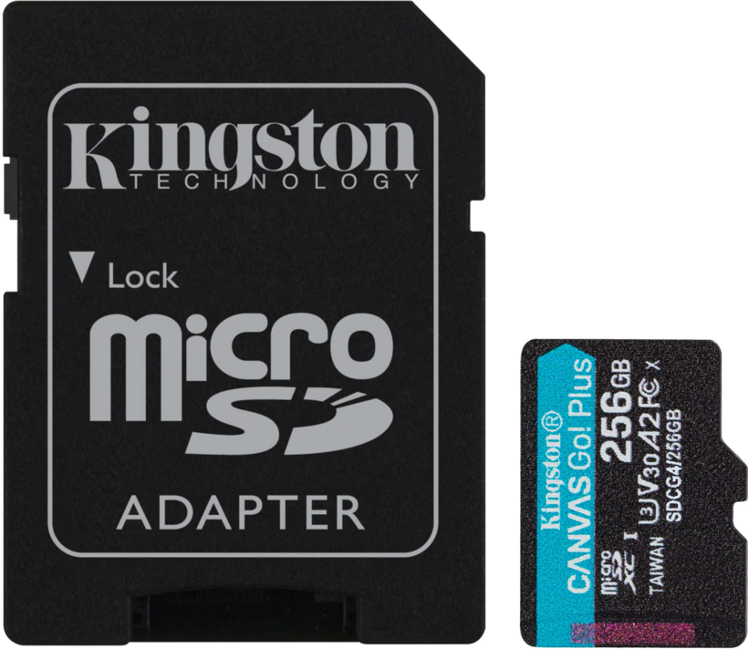 Kingston Canvas Go! Plus microSDXC 256GB