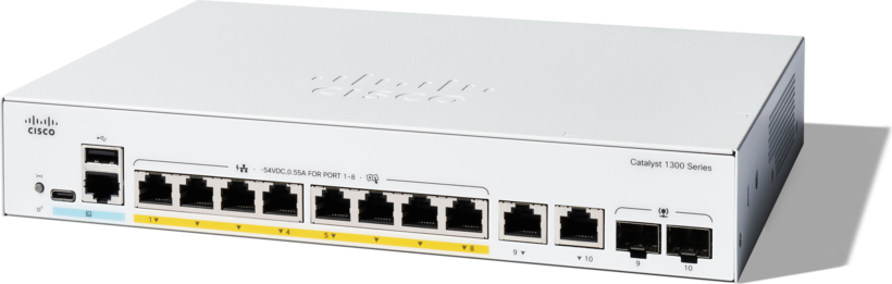Cisco Catalyst C1300-8FP-2G Switch