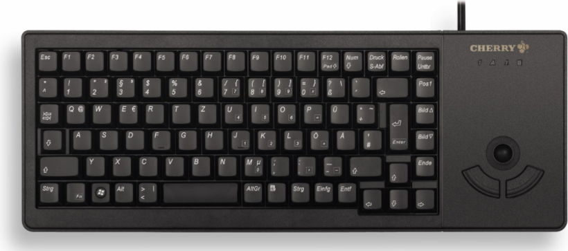 CHERRY G84-5400 XS Trackball Keyboard Bl