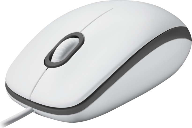 Ratón Logitech M100 blanco