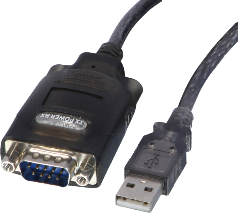 Adapter DB9/m (RS232) - USB-A/m 1.1m
