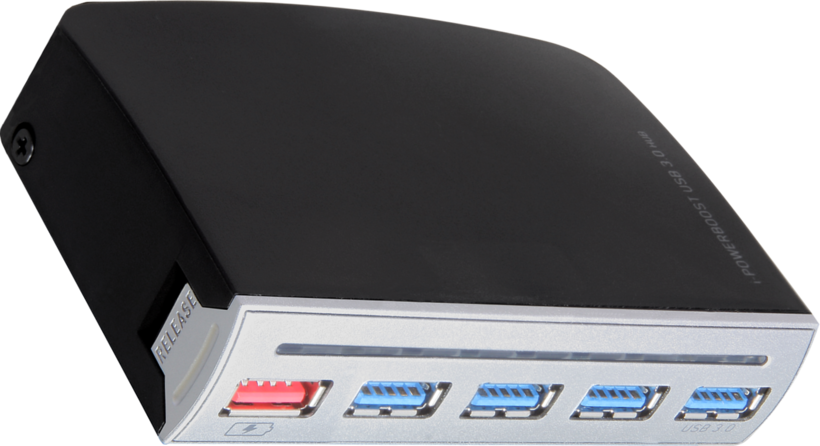 Hub USB 3.0 4 ports, noir