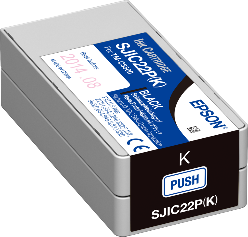 Epson SJIC22P(K) Tinte schwarz