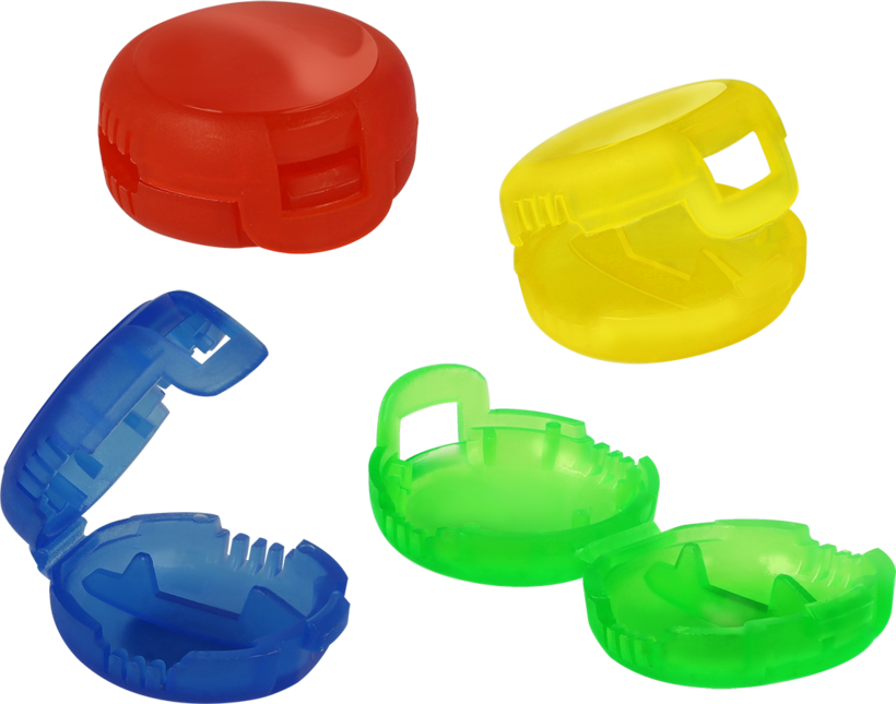 Cable Marker Clips Assorted Colours 4x