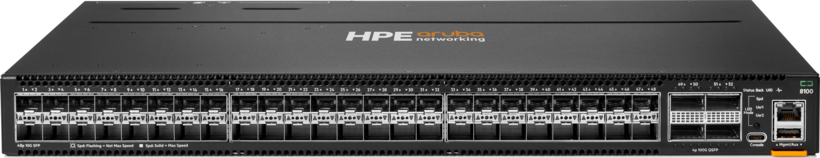 Switch HPE ANW CX 8100 48XF4C avant-arr.