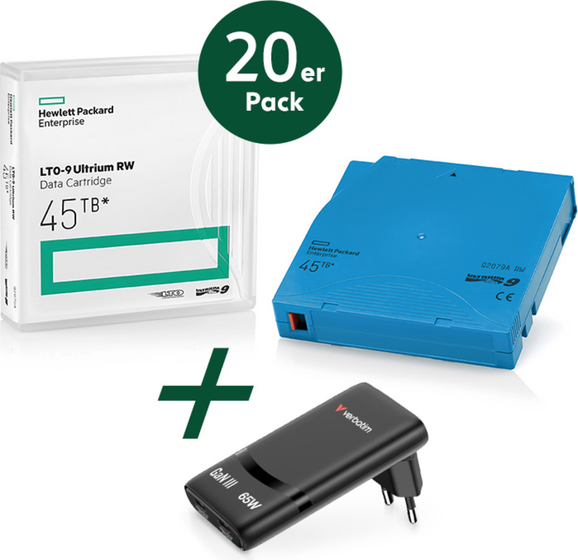 HPE LTO-9 Ultrium PROMO 20 St