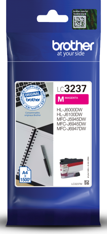 Brother LC-3237M Ink Magenta