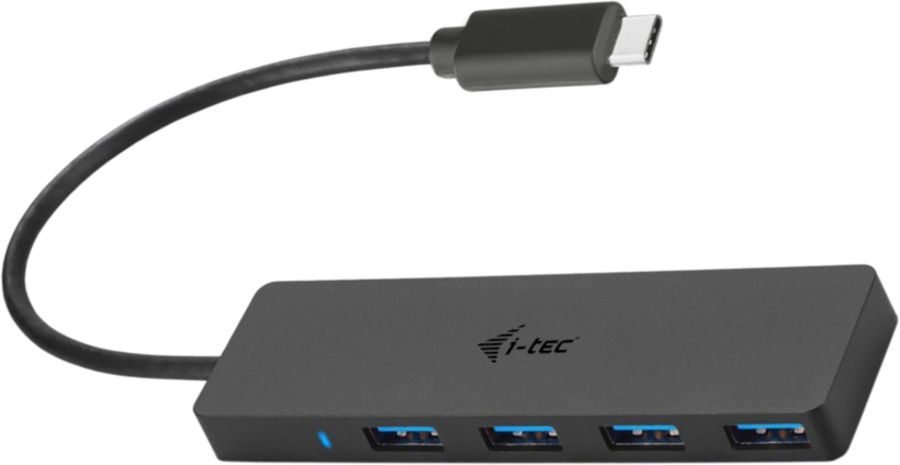 Hub USB 3.0 i-tec Slim passif 4 ports