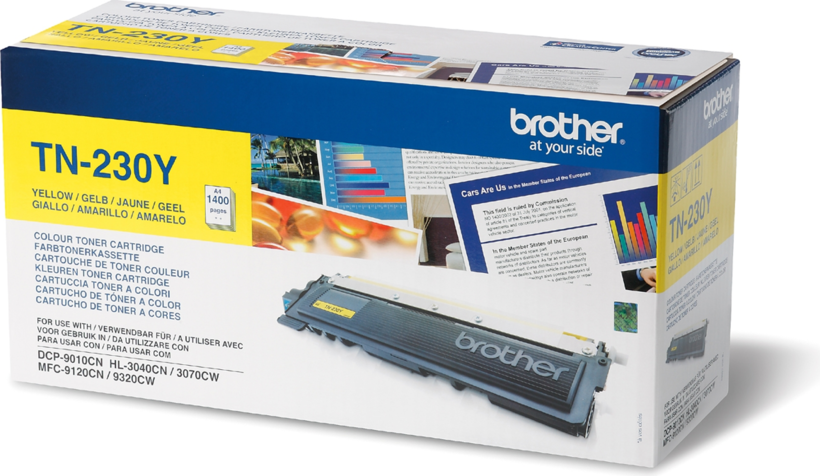Toner Brother TN-230Y, żółty