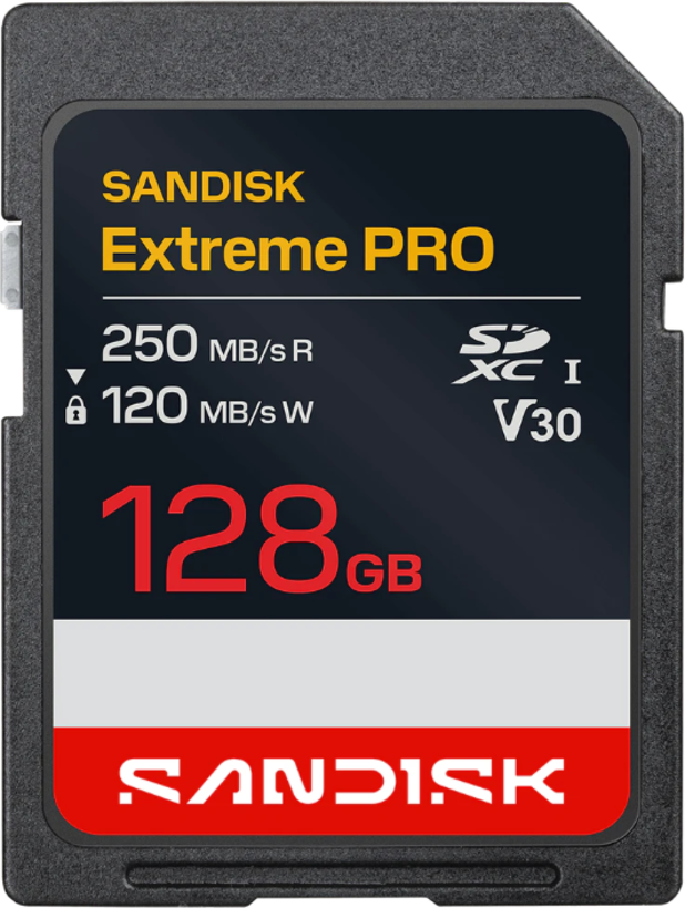 SANDISK Extreme PRO 128 GB SDXC Karte