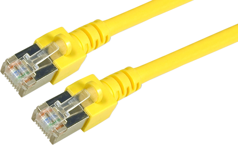 Patch Cable RJ45 SF/UTP Cat5e 2m Yellow