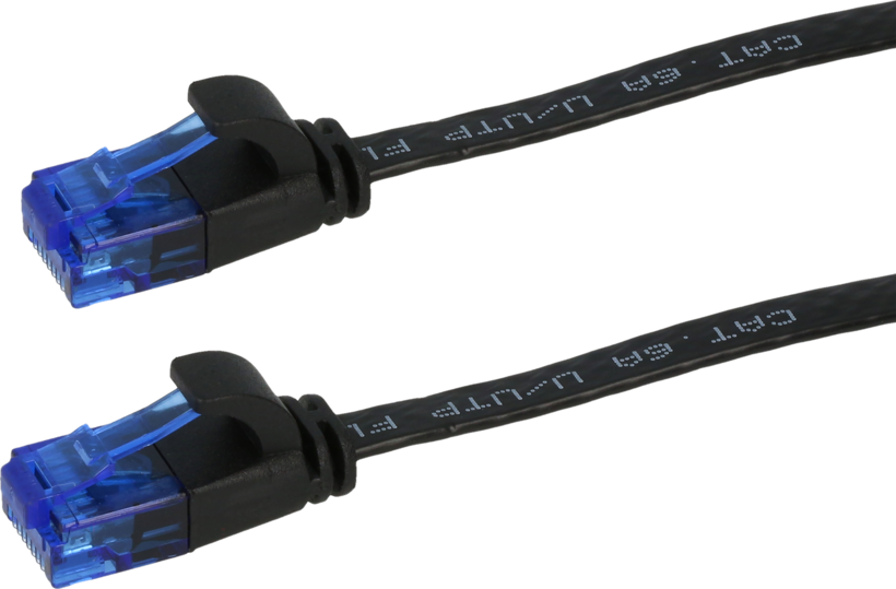 Patch Cable Flat RJ45 U/UTP Cat6a 1.5m