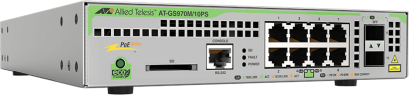 Allied Telesis AT-GS970M/10PS PoE Switch