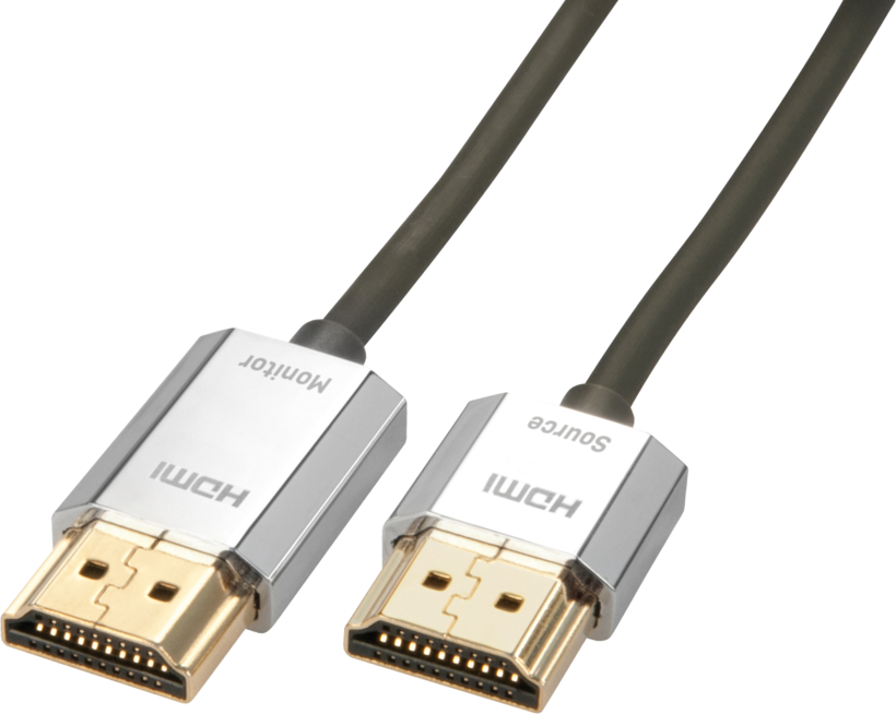 LINDY HDMI Kabel Slim 3 m