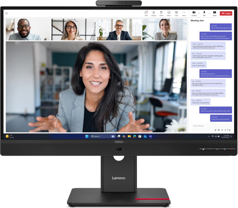 Lenovo ThinkVision T27QD-4v Monitor