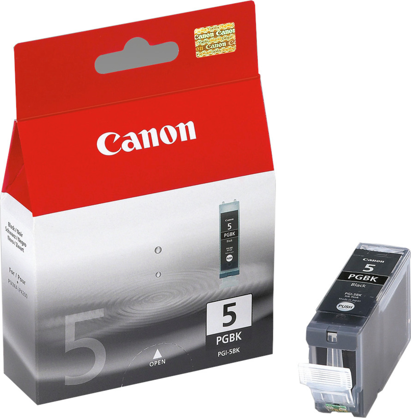Tinteiro Canon PGI-5BK preto