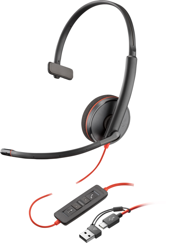 Poly Blackwire 3210 USB-C Headset