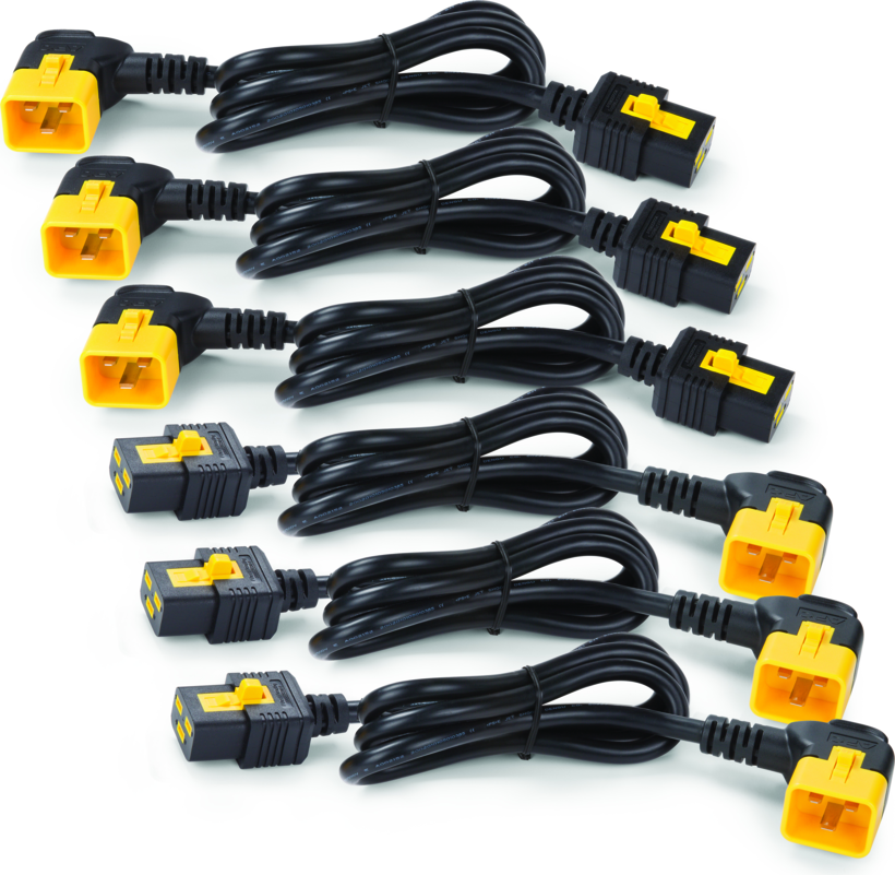 Netzkabel-Kit C19 to C20, 3L+3R 0,6 m