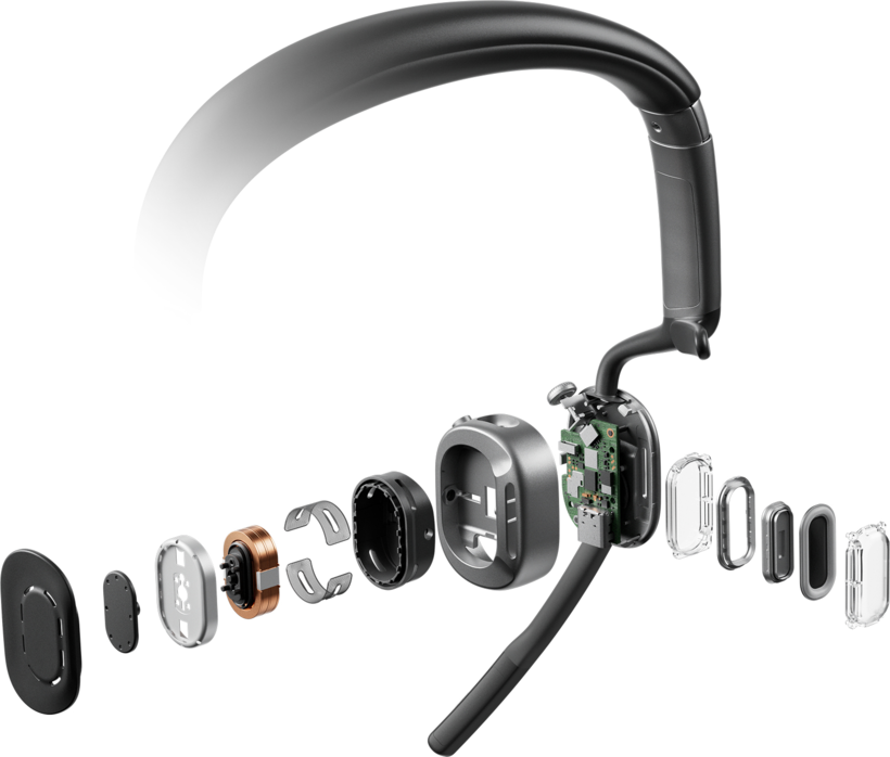 Buy Shokz OpenMeet2 UC Headset schwarz (C621-AA-BK)