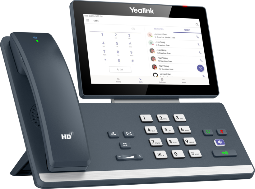 Telefone secr. Yealink MP58-WH Teams IP