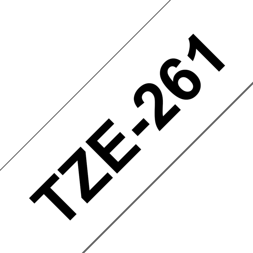 Ruban encr. Brother TZe-261 36mmx8m blc