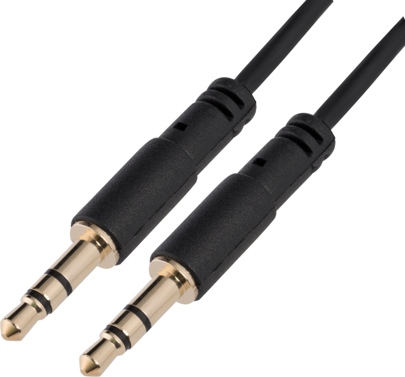 Audio Cable 3.5mm Jack/m-Jack/m 0.9m