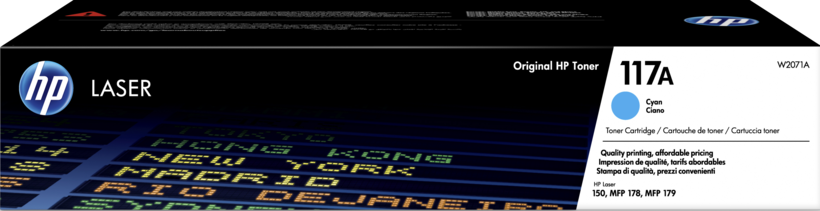 HP 117A Toner cyan