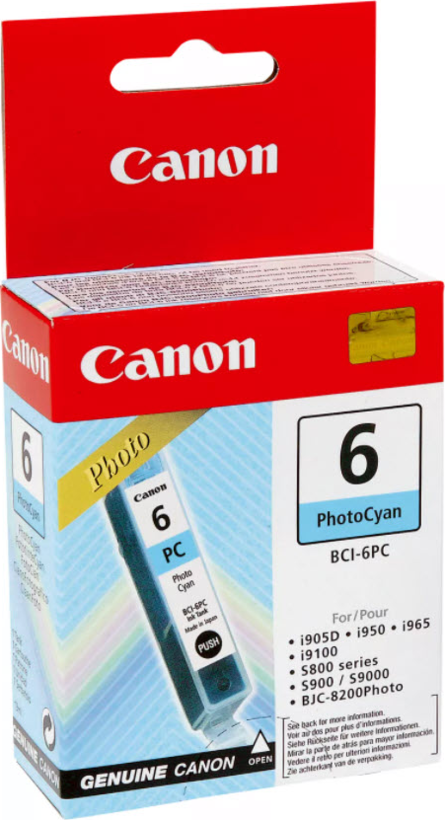 Canon BCI-6PC Ink Photo Cyan