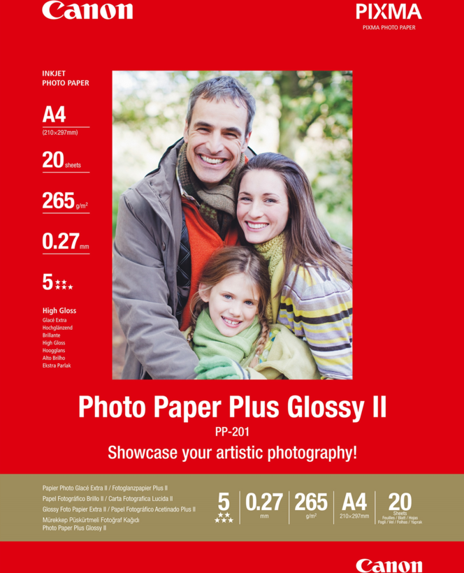 Canon PP-201 Glossy II A4 Photo Paper