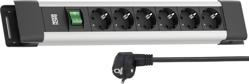 Steckdosenleiste Connectus 6fach 2 m