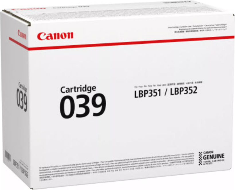 Canon 039 Toner schwarz