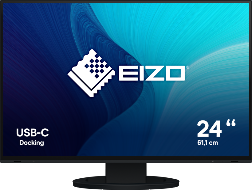EIZO FlexScan EV2485 Monitor schwarz