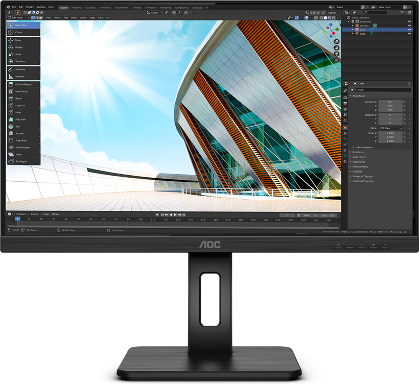 AOC 24P2Q Monitor