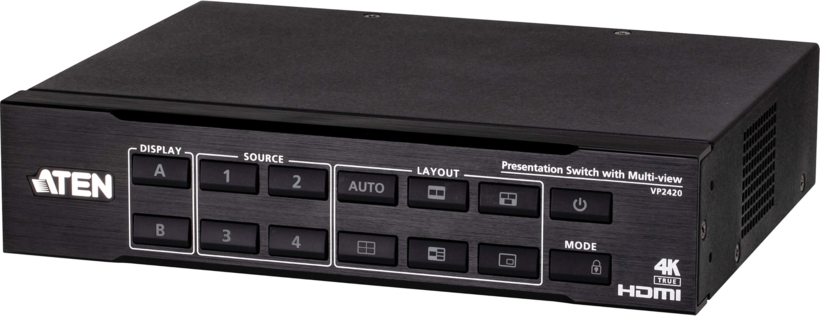Selector/splitter ATEN HDMI 4:2