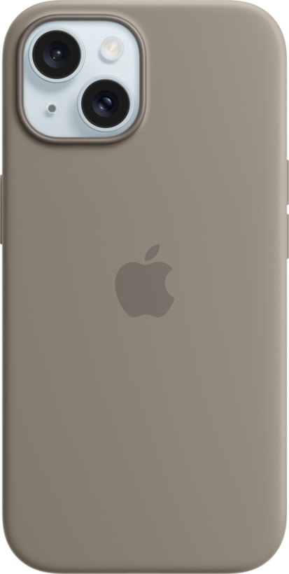 Apple iPhone 15 Silicone Case Clay