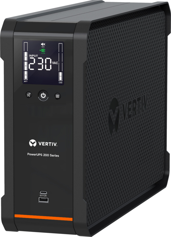 Vertiv PowerUPS 200 1600VA 230V 6 schuko