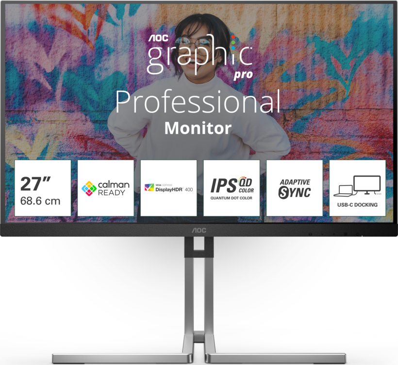 AOC Graphic Pro Q27U3CV Monitor