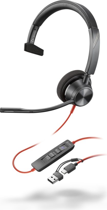 Poly Blackwire 3310 M USB-C/A