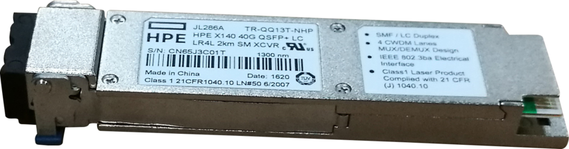 Transceiver HPE X140 40G QSFP+ LC LR4L