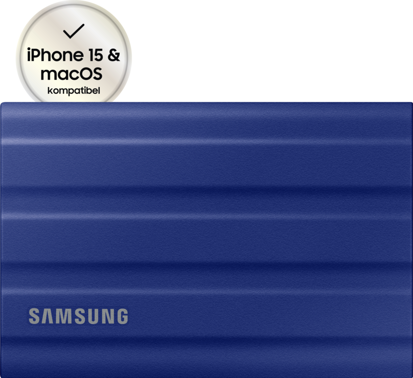 Samsung T7 Shield 2 TB SSD blau